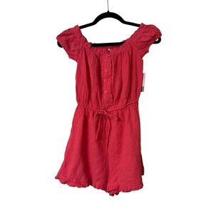 BP Women Pink Romper XXS